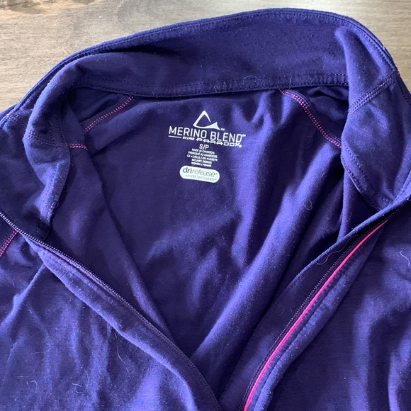 Part Marino Wool Paradox Half Zip Long Sleeve Shirt - Picture 4 of 4